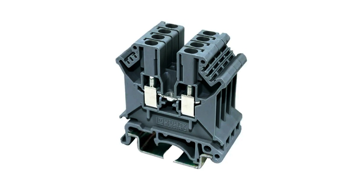 Купить Проходная клемма JUT1-2.5-BK UTL оптом в Москве