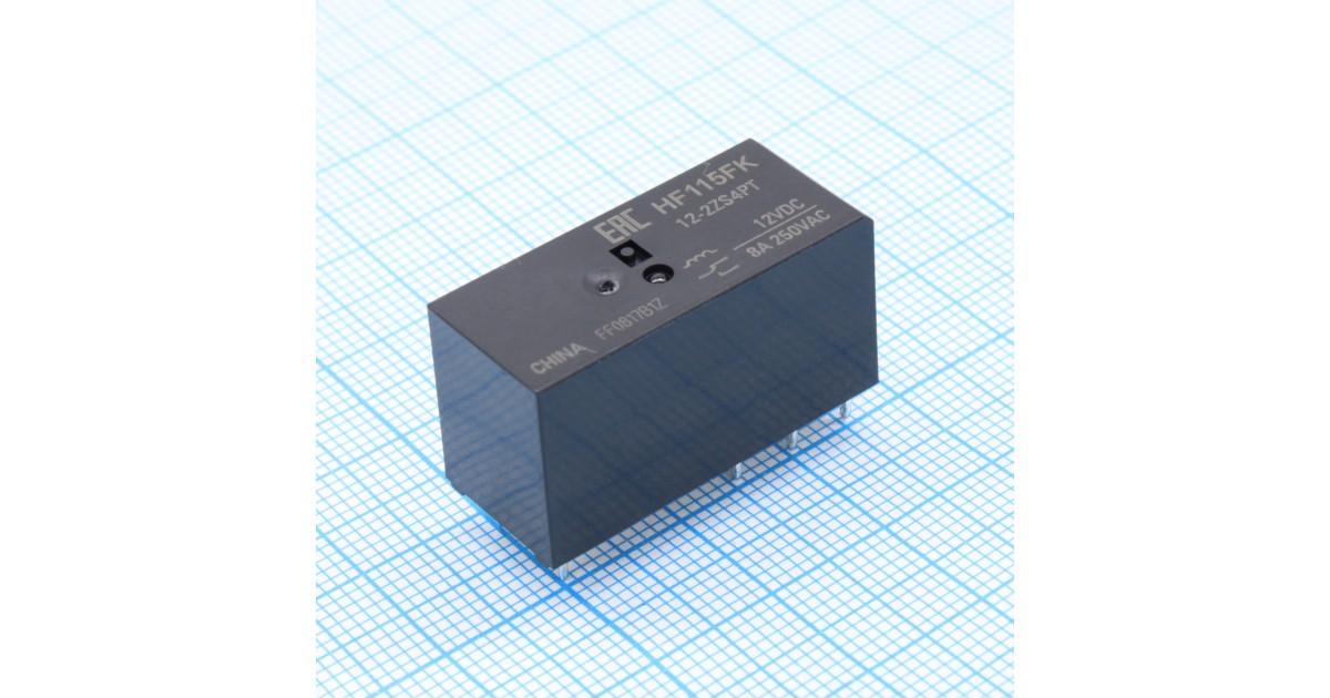 Купить HF115FK/12-2ZS4PT HONGFA оптом в Москве