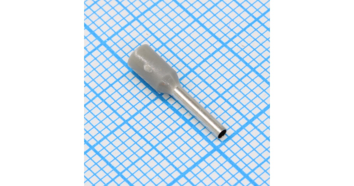 Купить Наконечник НШВИ 0.75-08 0.75мм2 из/фл (уп.100шт) GENERICA UGN11-008-C075-100-G GENERICA оптом в Москве