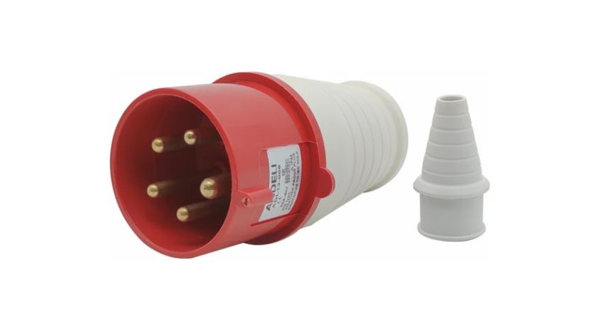 Купить ВИЛКА ПЕРЕНОСНАЯ AM-025 32A 380V~415V 3P Andeli оптом в Москве