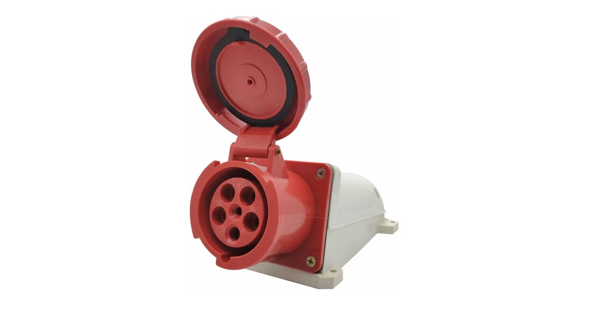 Купить РОЗЕТКА СТАЦИОНАРНАЯ AM-135 63A 380V~415 Andeli оптом в Москве