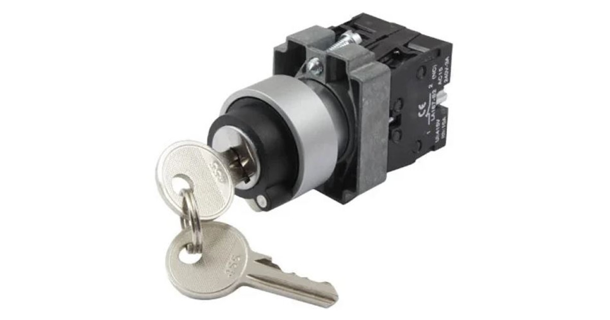 Купить ПЕРЕКЛЮЧАТЕЛЬ XB2-BG33 ЧЕРНЫЙ 3 ПОЛОЖЕНИ Andeli оптом в Москве