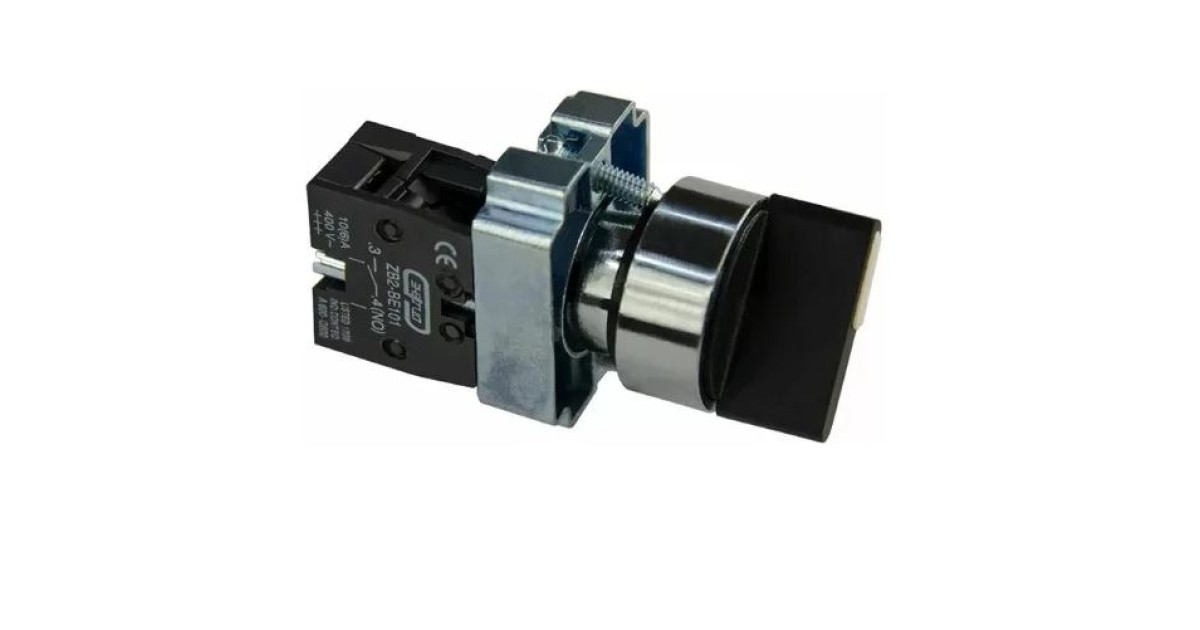 Купить ПЕРЕКЛЮЧАТЕЛЬ XB2-BJ33 ЧЕРНЫЙ 3 ПОЛОЖЕНИ Andeli оптом в Москве