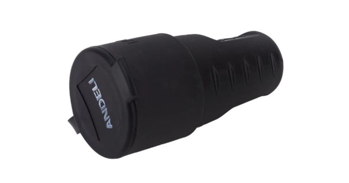 Купить РОЗЕТКА ПЕРЕНОСНАЯ С ЗАГЛУШКОЙ КАУЧУК AM Andeli оптом в Москве